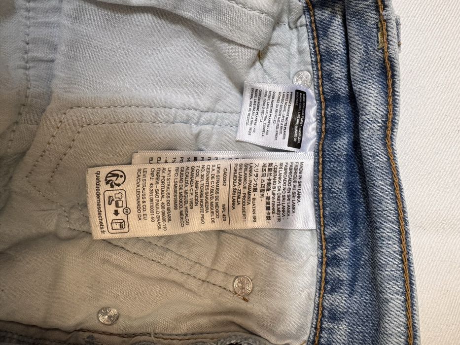 Levi's Ribcage Bell 32 XL Jeansy Wysoki Stan Dzwony Szerokie Nogawki