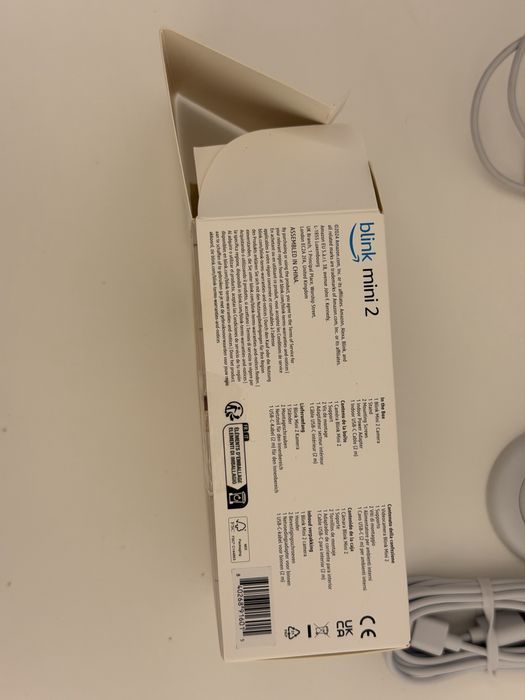 Pack 3x Câmaras Blink Mini 2 HD (Amazon) – Novas / Sem Uso