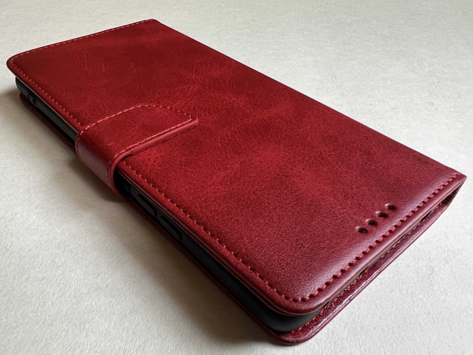 Redmi Note 14 Pro 4G чохол книжка Wave Fold Case Red червоний чехол