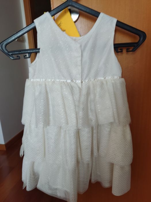 Vestido branco criança