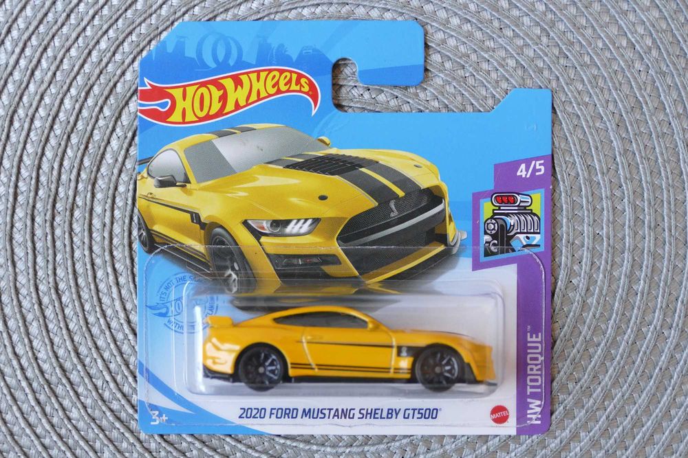 Hot Wheels autko "Resorak" 2020 FORD MUSTANG SHELBY GT500 edycja 21r.