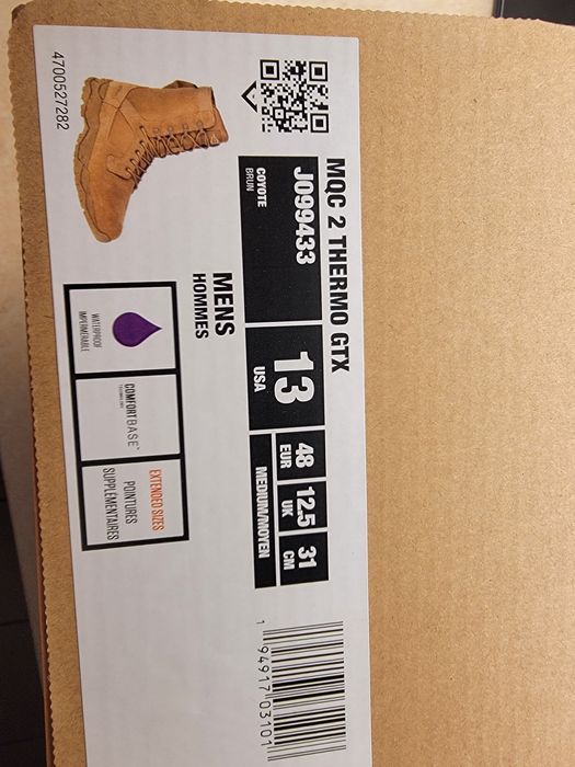 Тактичне взуття Merrell  MQC 2  Gore-TexTactical Coyote US13