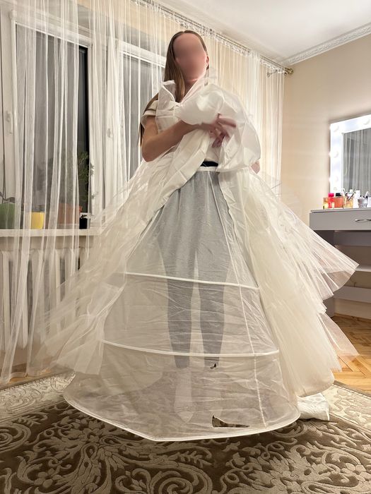 весільня сукня, шилась на замовлення, розмір xs,s,m