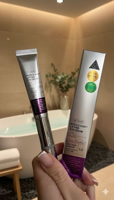 VT Cosmetics Reedle Shot Lifting Eye Cream z wibrującym aplikatorem