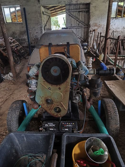 Pompa spalinowa deszczownia