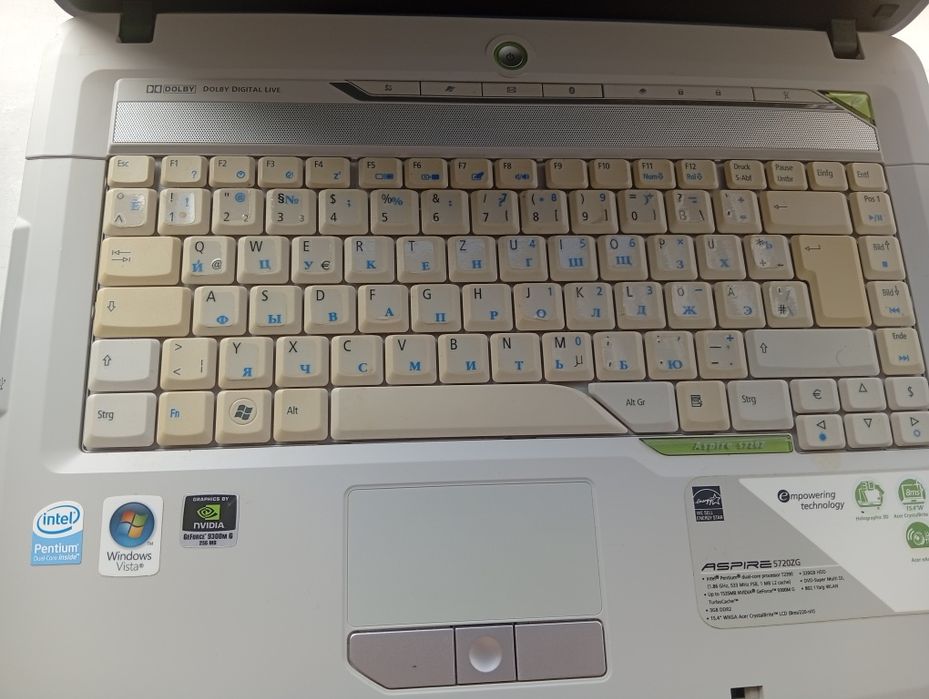Ноутбук Acer Aspire 5720ZG