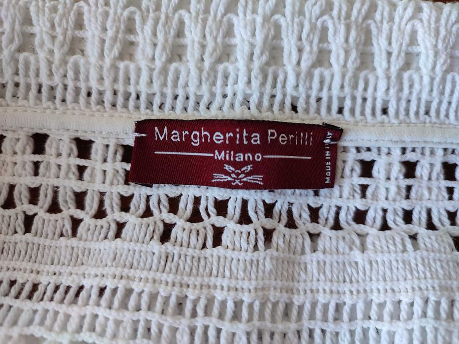 Kimono plażowe pareo Narzutka Margherita Perilli Milano rozmiar S