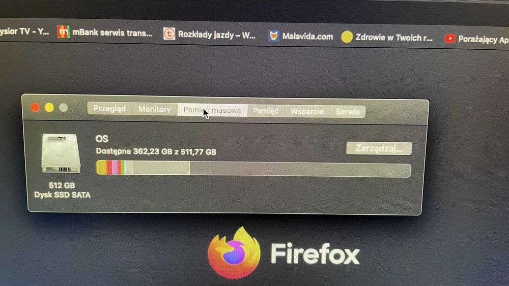 iMac 21,5 cali - late 2013,  Intel Core i5 2,7 GHz / 500 Gb  SSD !!