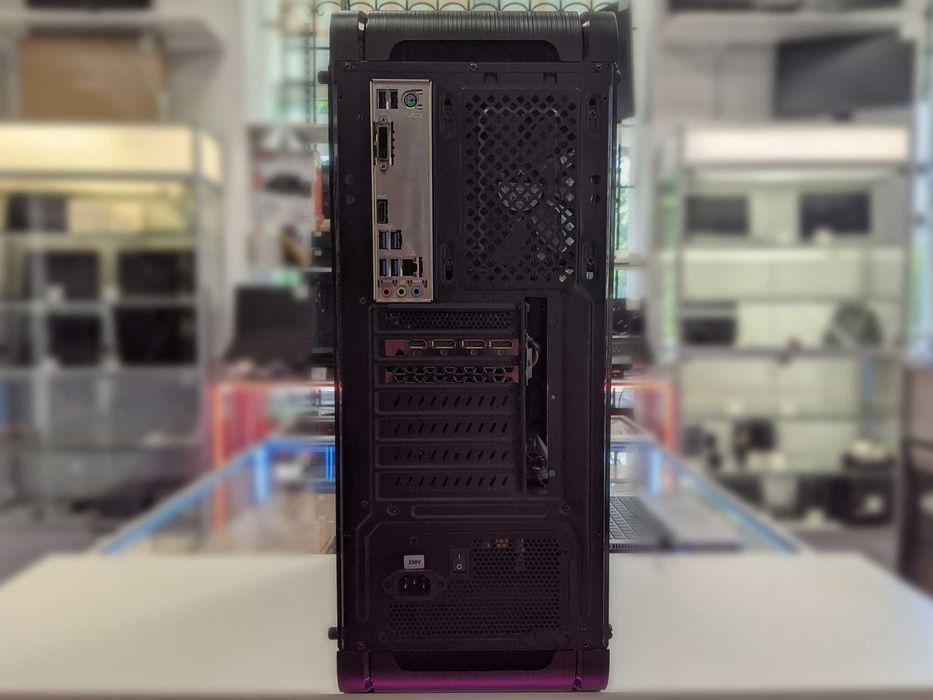 Ігровий ПК QUBE i5-8600k/RX 580 8GB/Intel Z370-P/16GB DDR4/NVME 512GB