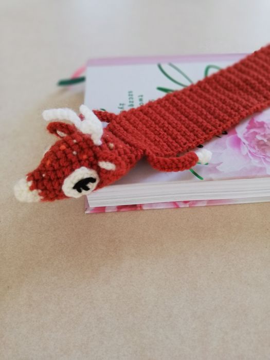 Zakładka do książki szydełko