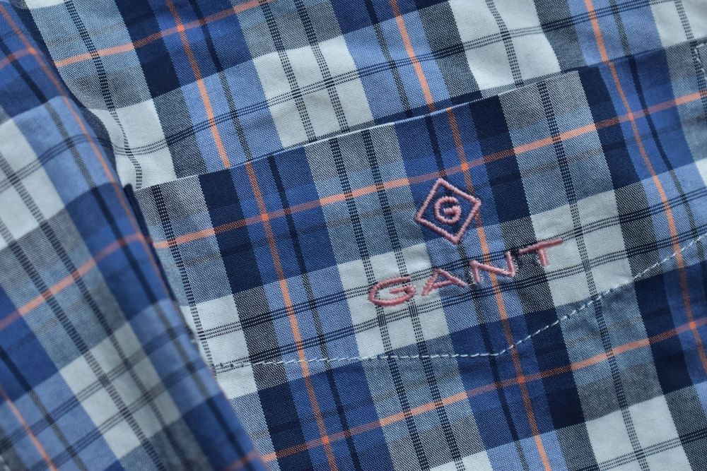Gant Tech Prep Regular Koszula Męska W Kratkę Xl 43/44