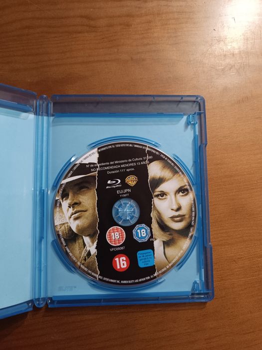 Blu Ray do filme clássico "Bonnie e Clyde" (portes grátis)