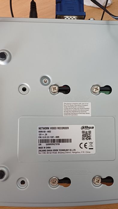 Rejestrator IP Dahua NVR4108-4KS2 na 8 kamer IP z dedykowanym dyskiem 2TB