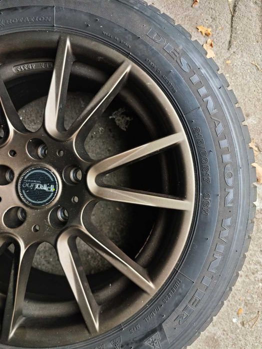 Koła zimowe 17 cali 5x114,3 Toyota Lexus Mazda Honda Nissan JAK NOWE