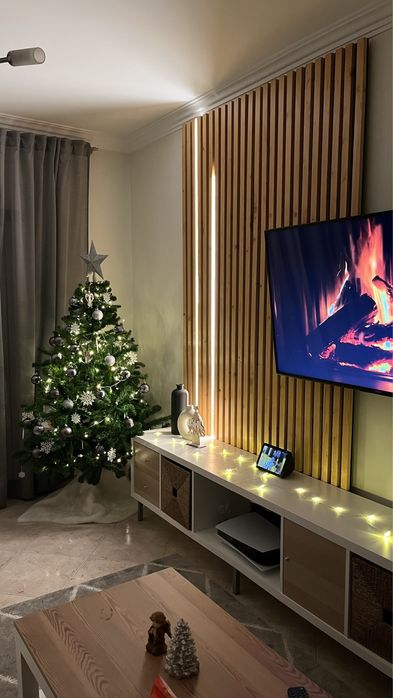 Painel ripado de madeira64585092526594121