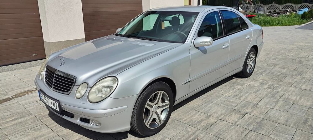 Mercedes-Benz Klasa E W 211 3.2 CDI 204 KM R6 BEZWYPADKOWY Właściciel od 2015 roku 2kom. kół