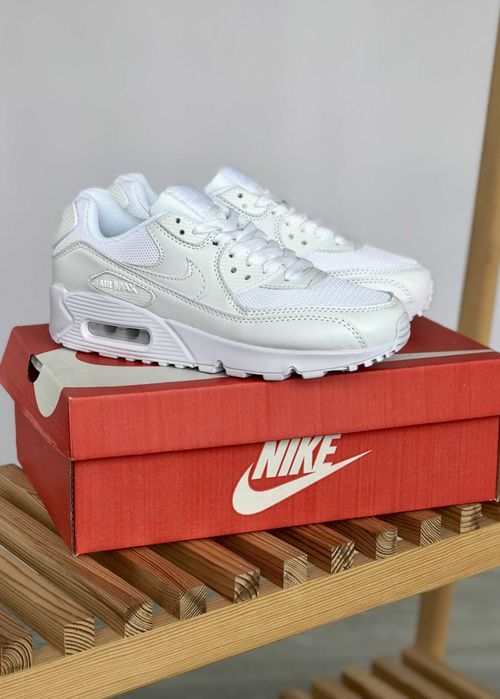 !SALE! Nike Air Max 90 Full White 36 37 38 39 40 41 42 43 44 45 найк