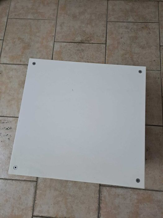 Três estantes (cubos) KALLAX, Ikea, branco, 42x41 cm