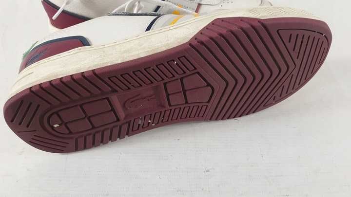 Lacoste trampki męskie lacoste gazon biały rozmiar 41