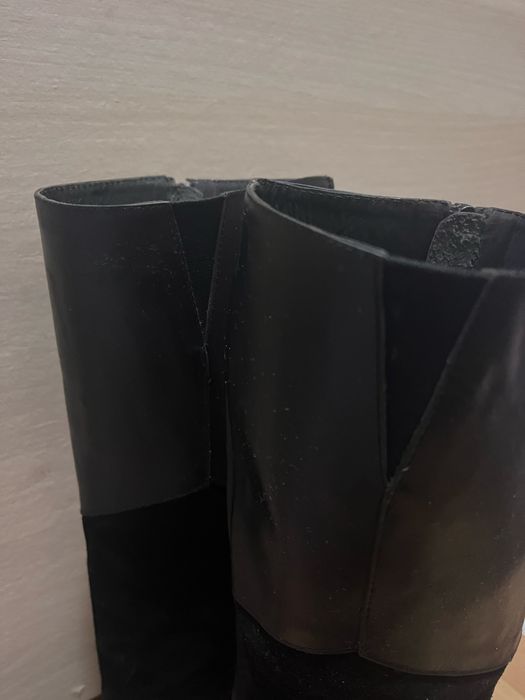 Botas cano alto n36 salto 11 cm