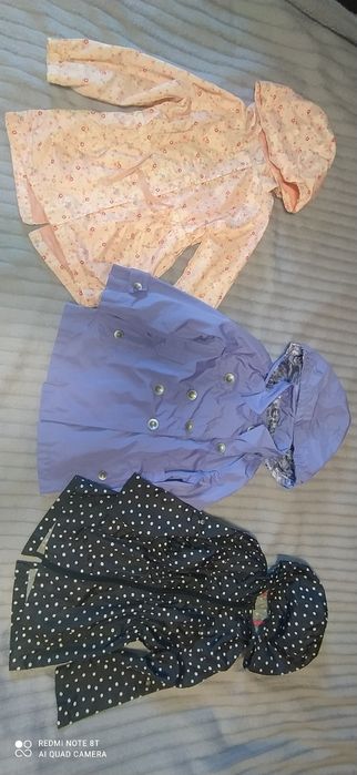 Продам куртку, ветровку. 2-6 лет.