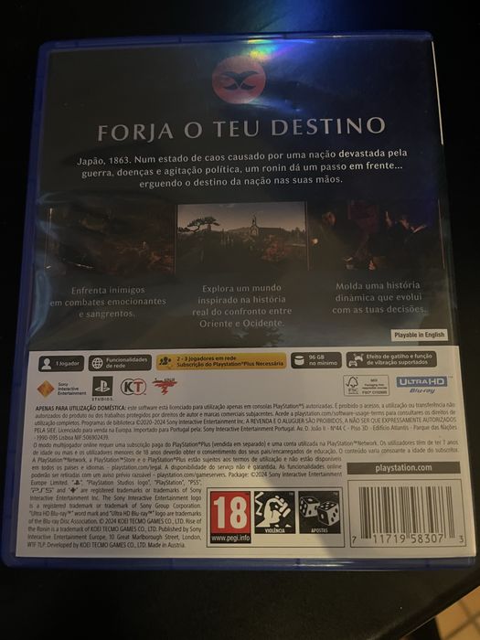 Rise of the ronin PS5