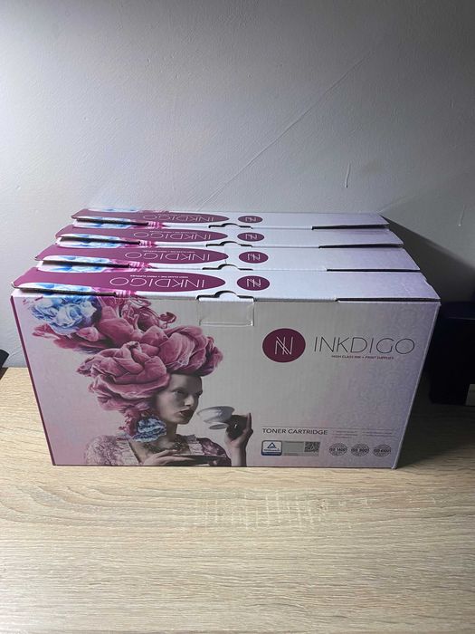 Nowy Zestaw 4Tonery INKDIGO (HP-117AC-1) 700str zamiennik HP