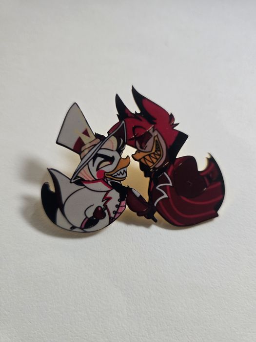 Pin hazbin hotel alastor i Lucyfer jako kaczka