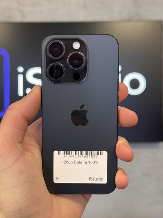 RATY 0% iPhone 15 Pro 128GB BATERIA 100% GWARANCJA 12 miesiecy!!!