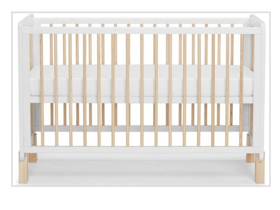 Kinderkraft дитяче ліжечко 2в1 LUNKY+матрац