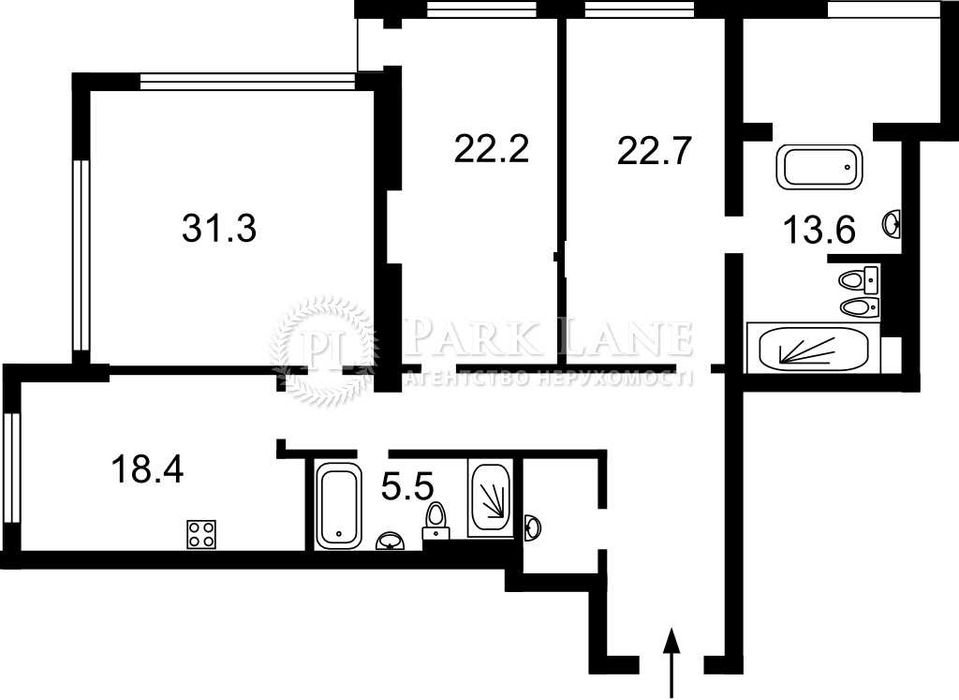 4+-rooms apartment apartment by the address (area 150 m²) - Atlanta.ua - photo 17