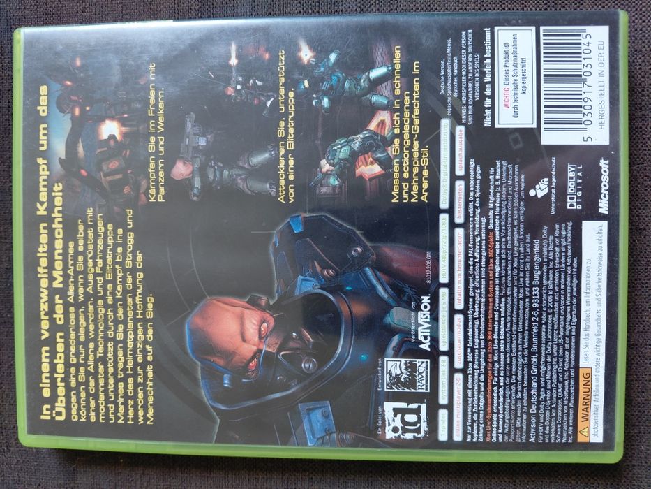 Gra Quake 4 na konsolę xbox 360