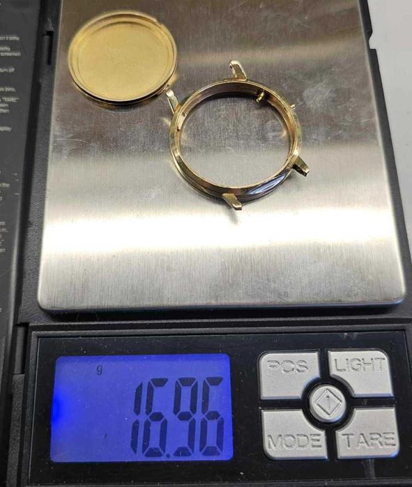 Omega Seamaster de Ville Pie Pan 14k 585 złoty z 1977 roku