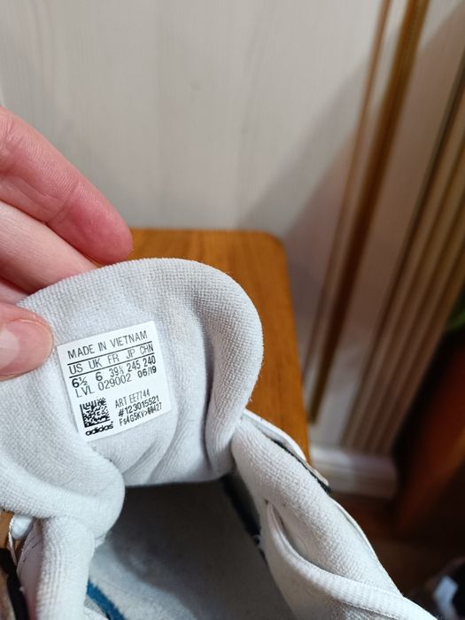 Adidas  Eqt Gazelle Зимові шкіряні кросівки Vietnam Оригінал