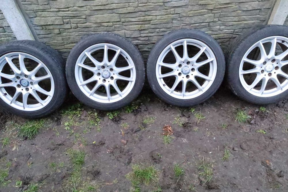 Felgi aluminiowe Mercedes oryginalne 17'' 5x112