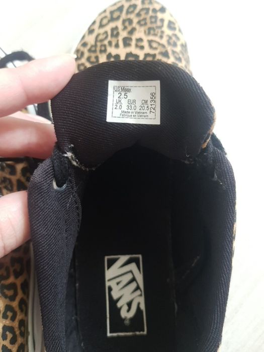 Кеди Vans розмір 33