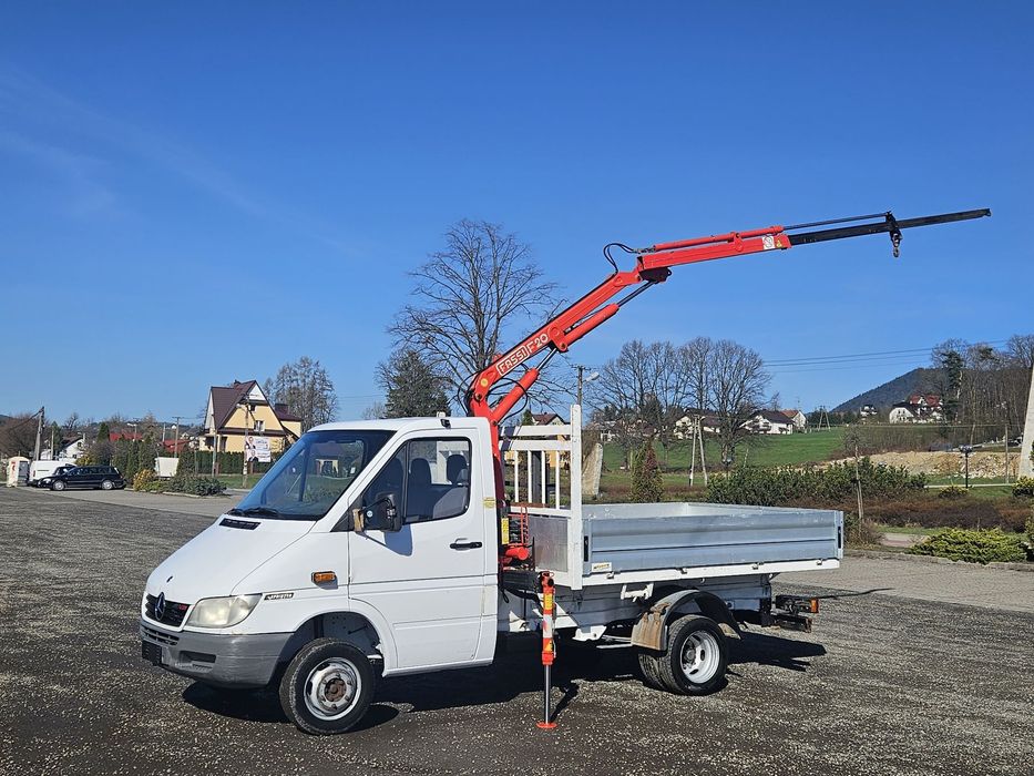 Mercedes-Benz Sprinter 413 CDI Skrzynia+HDS Fassi F.20 ! Klima! Blokada Mostu ! Bez Korozji !