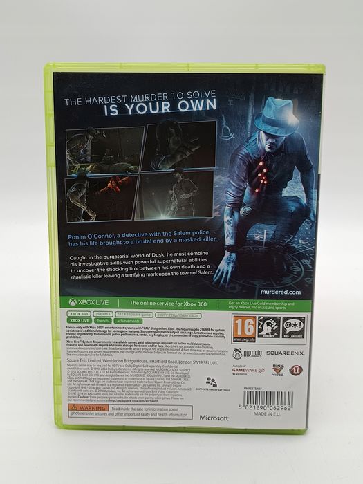 murdered: soul suspect microsoft xbox 360