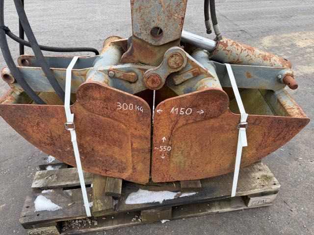 chwytak do koparki mini 8 ton niekompletny obrotowy