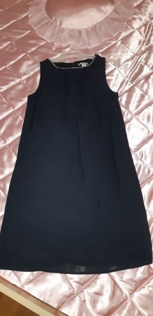 Платье новое синее сарафан H&M 34размер