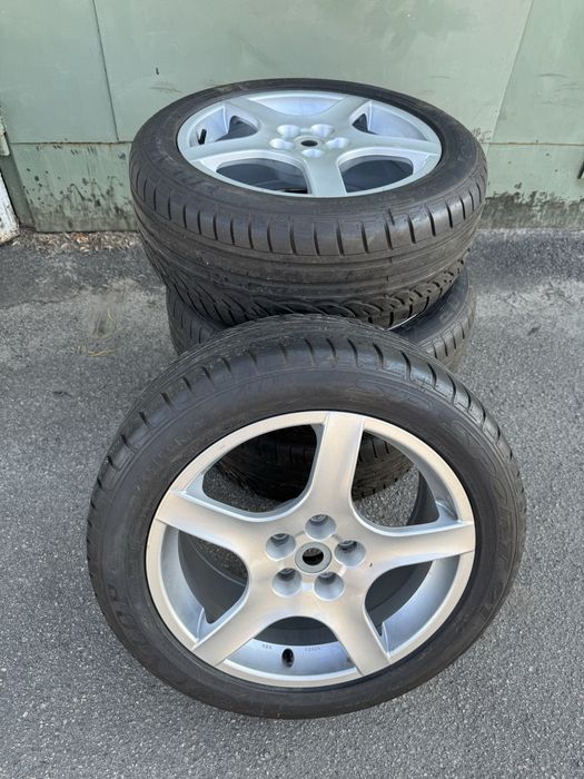Dunlop SP Sport 235/50R18 5,5-6мм диски Rondell  R18 0029