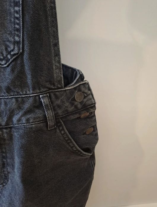 Damskie ogrodniczki jeansowe spódnica damska r.S denim bawełna