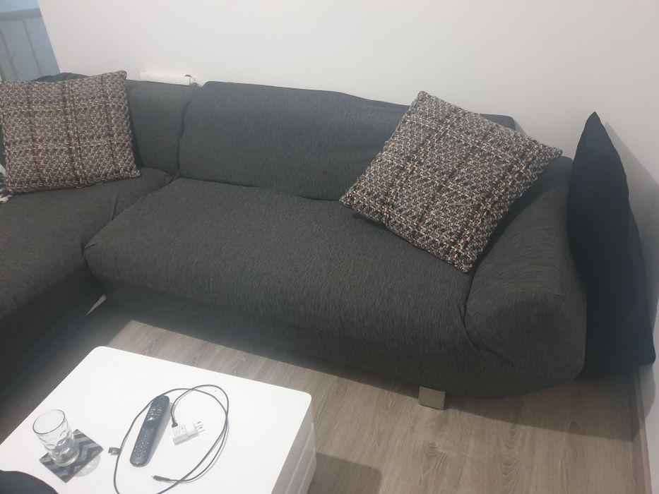 Sofa 2 modulos pele sintetica