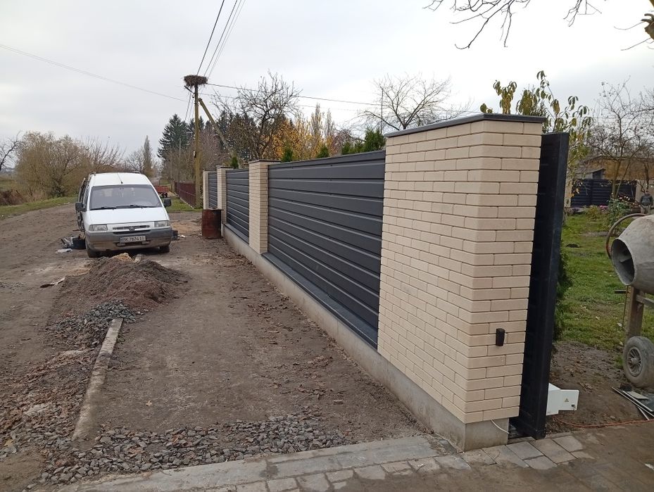 Будуїмо паркани під ключ