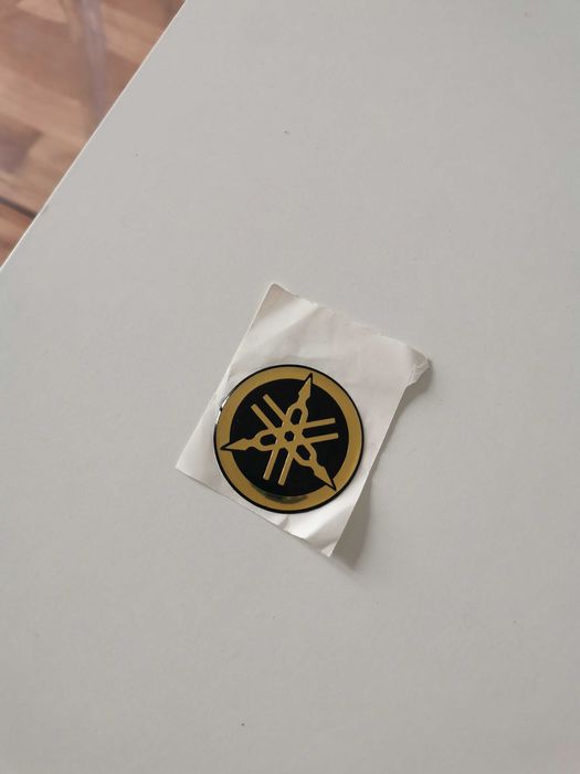 Naklejka Yamaha 4,5cm Okrągła