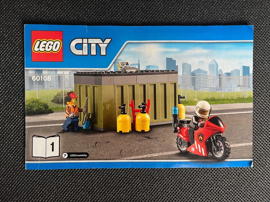 Lego 60108 Helikopter strażacki