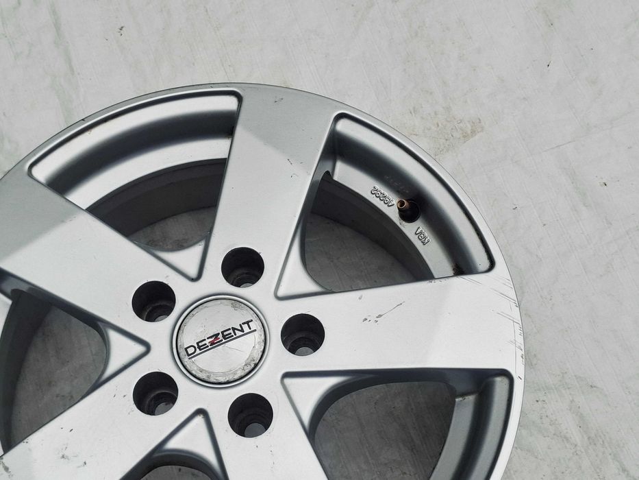 alu felga aluminiowa vw golf touran caddy audi a3 seat toledo altea leon skoda octavia dezent 49292 15 cali et 43 5x112