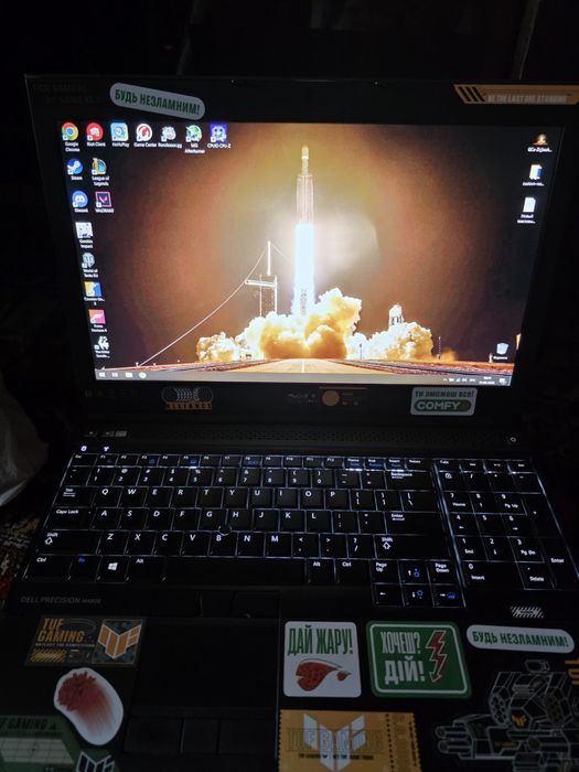 Игровой ноутбук Dell m4800 i7 32gb Nvidia 4gb SSD