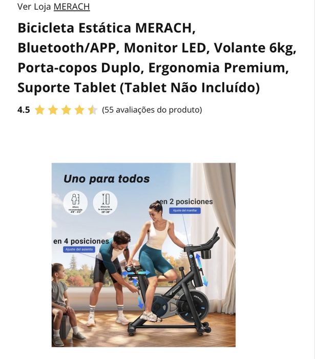 Bicicleta estatica447235769186406400