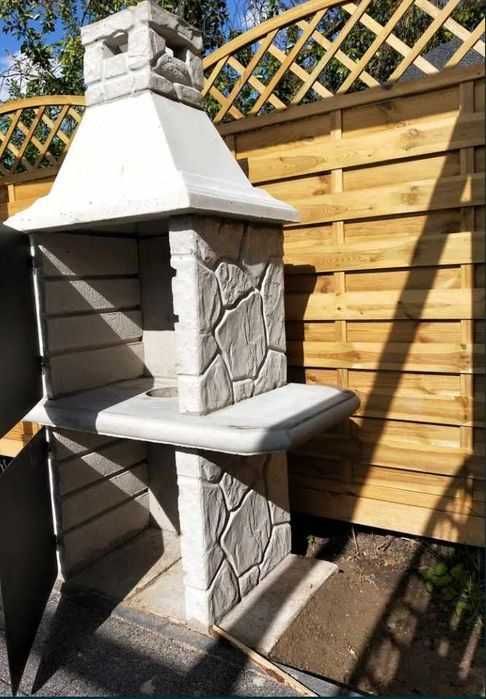 Grill Betonowy - wędzarnia